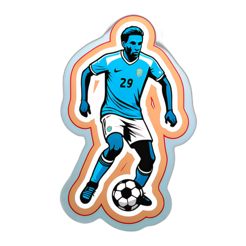 Giocatore di Calcio Stilizzato