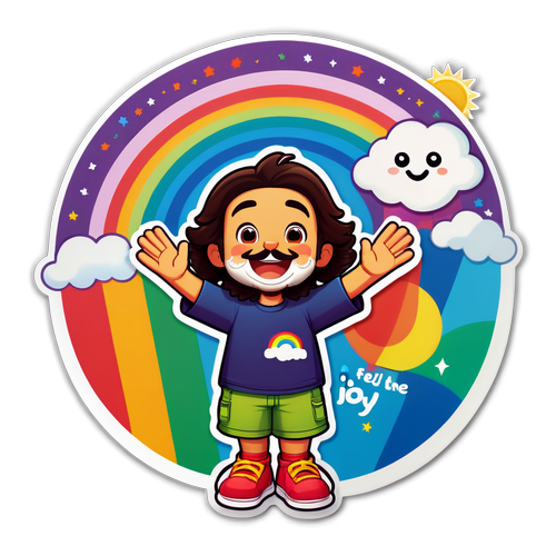 Özcan Deniz ile Rainbow Sticker