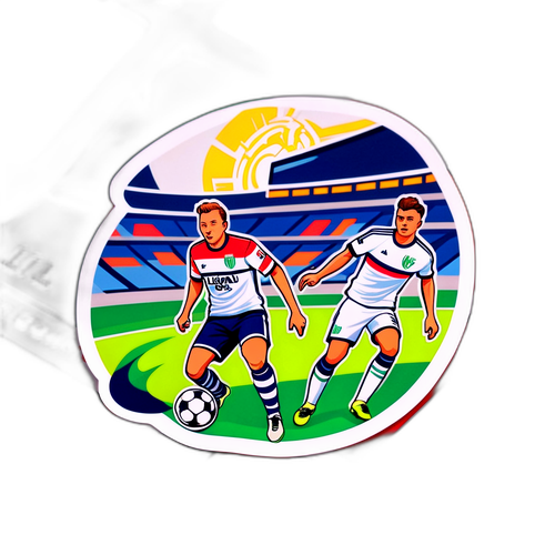 Ideální nálepka pro fotbalový zápas 'Motor Lublin – Legia Varšava'