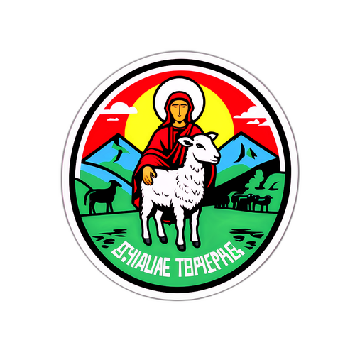 善牧教堂平和之力貼紙