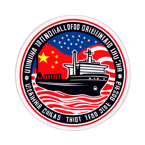 展示中国外贸韧性的图案
