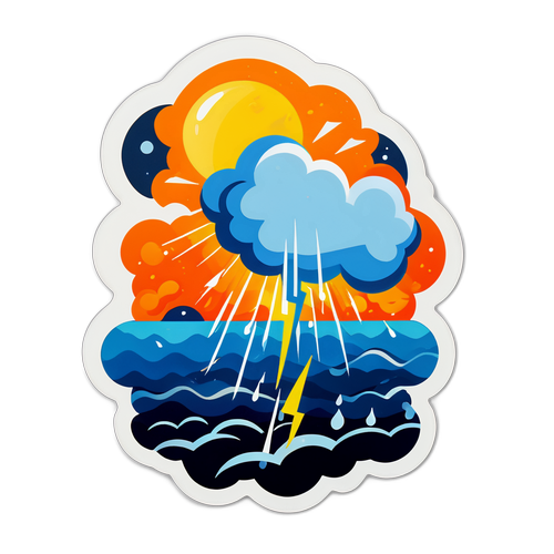 Stürmisches Wetter – Bleib Drinnen!