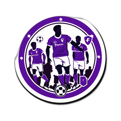 สติกเกอร์ฟิออเรนติน่าในการเทศกาลฟุตบอล