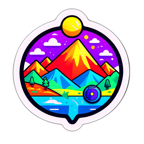 Ζωντανός αυτοκόλλητος παρακολούθησης GPS