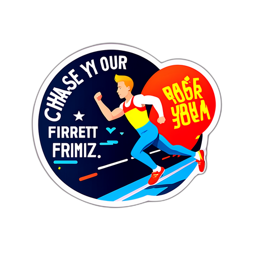 Inspirerende klistremerke om 'Program VM Friidrett'