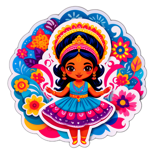 מדבקה יצירתית בהשראת אודיאה