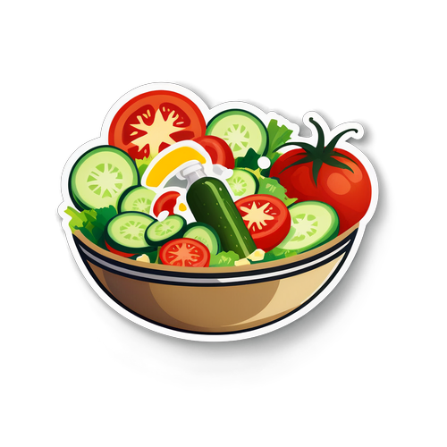 Heerlijke Salade Sticker