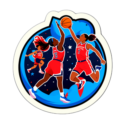 Sticker ng Labanan ng Mystics at Sky
