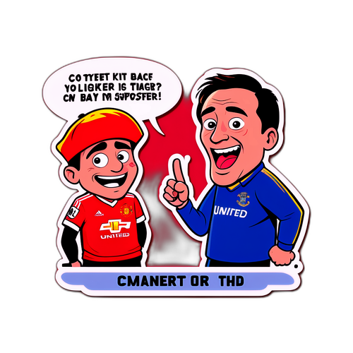 שיחה קומית בין אוהד מנצ'סטר יונייטד לאוהד אברטון