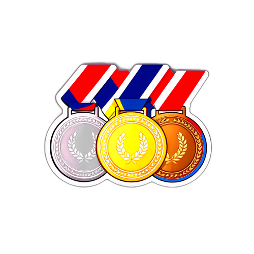 Stiker Perayaan Medali SEA Games 2025