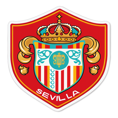 Você Não Vai Acreditar na Paixão do Sevilla: O Que Este Adesivo Revela Sobre a Cultura Espanhola!