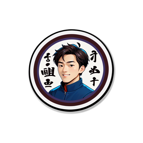 양민혁의 독특한 스타일을 강조하는 스티커