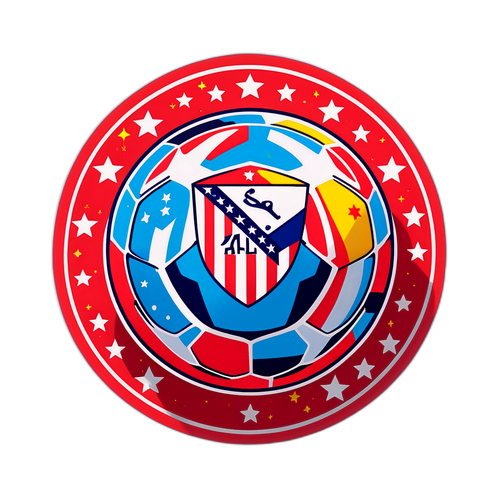 Voetbalstickers met Girona en Atlético Madrid