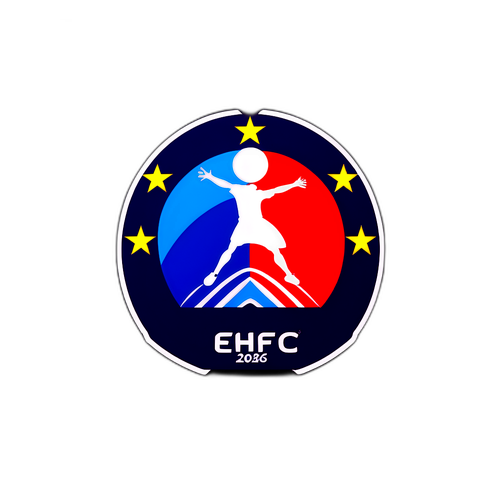 EHF Euro 2026 Logo Sticker