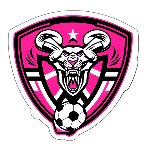 Stiker Dinamik Pertandingan Inter Miami dan D.C. United