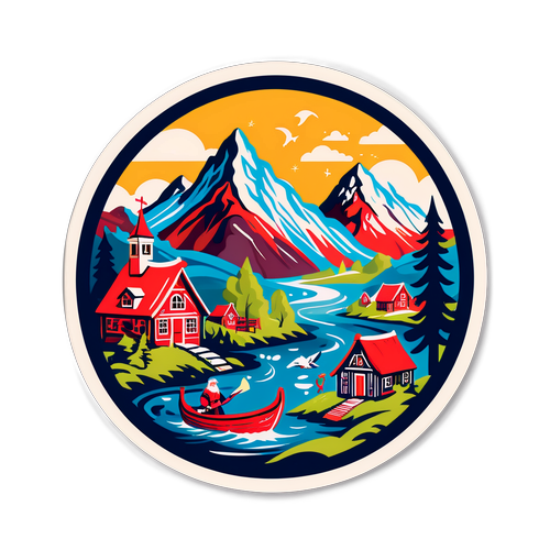 Nostalgisk Design Inspireret af Norges Folklore