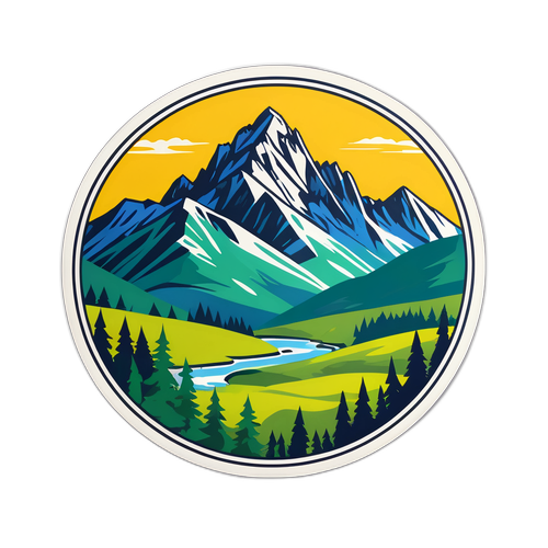 Φυσικό τοπίο στη Σλοβακία με αλπικές κορυφές και δάση