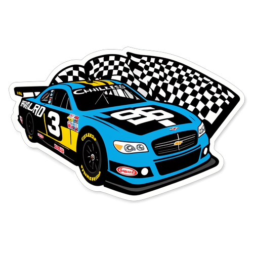 Richard Childress Racing Victory Sticker