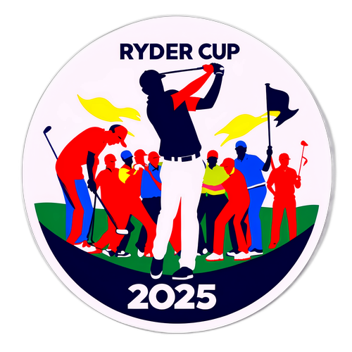 राइडर कप 2025 स्टिकर