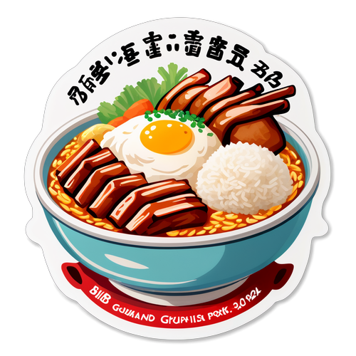 2024年美食佳肴！黃家滷肉飯正式榮獲Bib Gourmand！