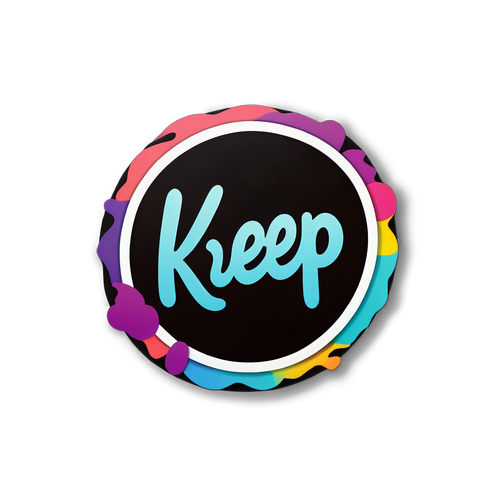 KEEP Minimalis Sticker