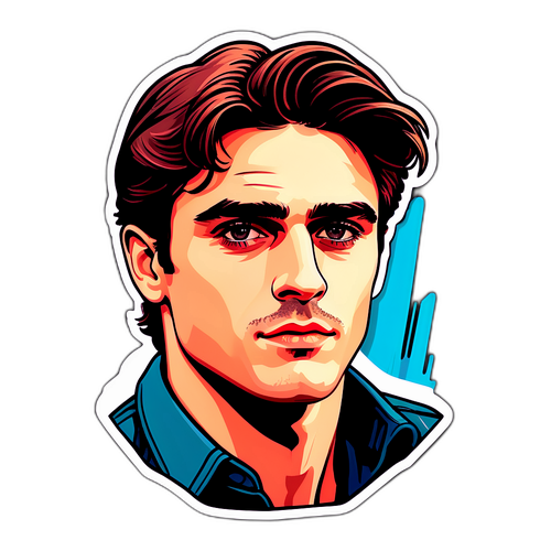 Ritratto Stilizzato di Jacob Elordi