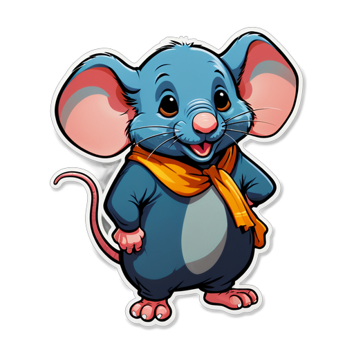 Meet the Adorable Mouse with an Elephant Trunk: A Whimsical Design to Brighten Your Day!