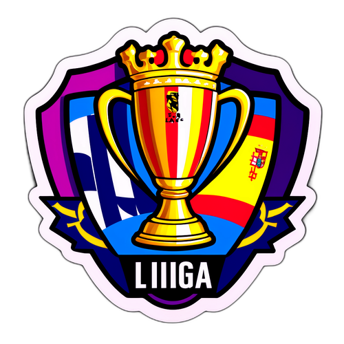 Illustration af La Liga-trofæet