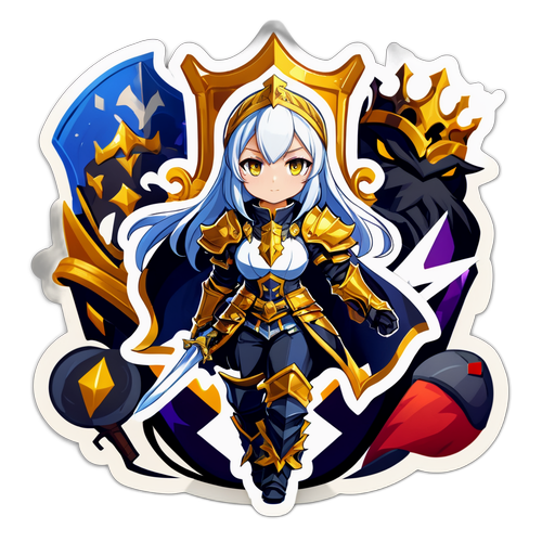 세븐 나이츠 혁명 일러스트 스티커