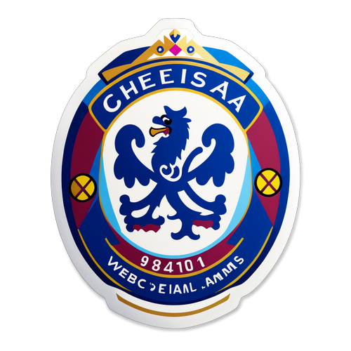 Stiker Chelsea vs West Ham yang Bersemangat