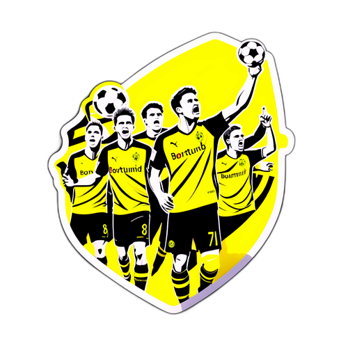 Uwakilishi wa Sanaa wa Dortmund dhidi ya Borussia MG