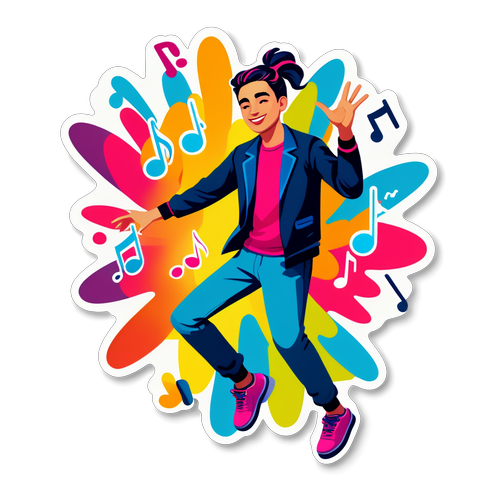 TikTok Dansebevegelse Sticker