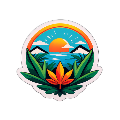 Çorlu Doğası Sticker Tasarımı