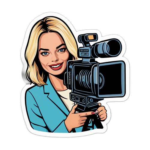 Zi de filmare cu Margot Robbie