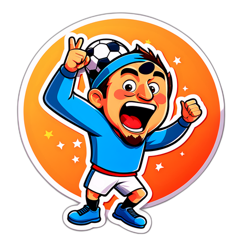 Komik Futbol Karikatürü