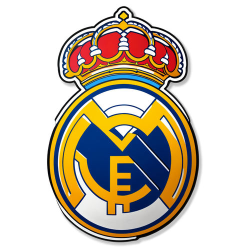 Real Madrid Emblem Sticker