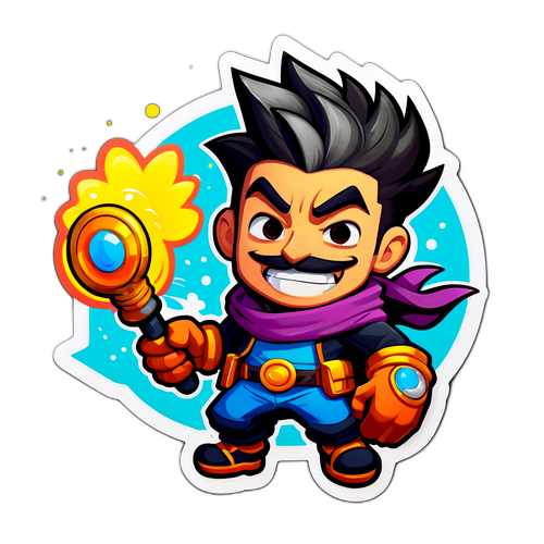 สร้างสติกเกอร์ตัวละครสุดเจ๋งจากเกมในสไตล์การ์ตูนที่ถ่ายทอดความตื่นเต้น