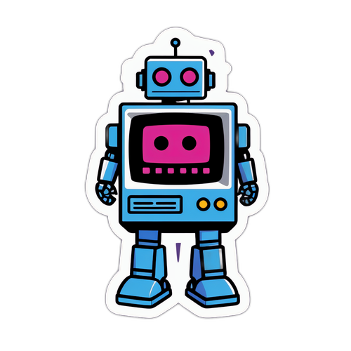 Robot med TV2-logo