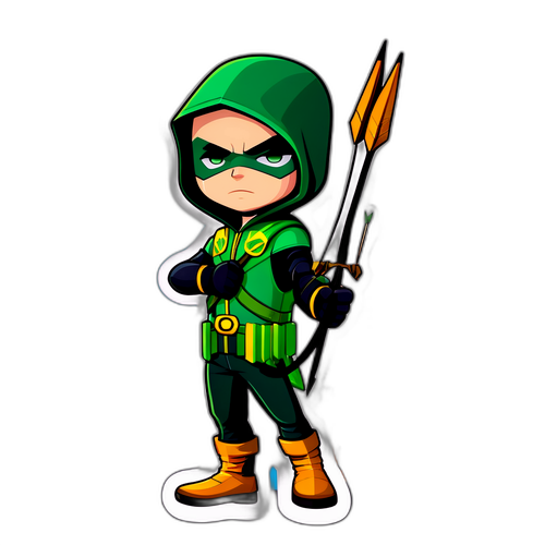 Стилизований персонаж з Arrow 3