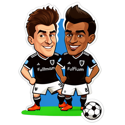 Stiker Seru Fulham vs Brighton: Duel Maskot Sepak Bola