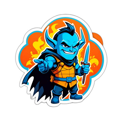 Создайте наклейку с персонажами из сериала 'Первый отдел' в стилизованном комиксе