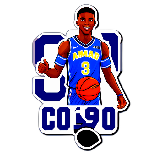 Sticker wa Jezi ya Amad Diallo