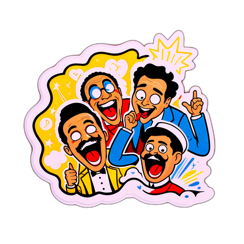 ラビットのコメディスティッカー