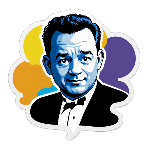 Tom Hanks i Pop-Art Stil