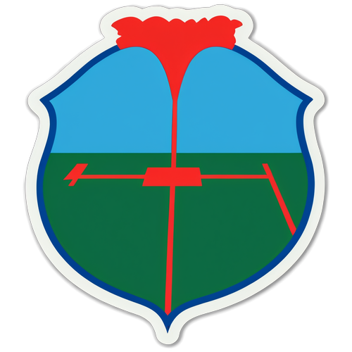 Stiker Minimalis Padang Bola