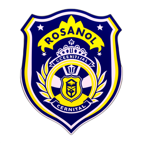 Stiker Vintage Rosario Central