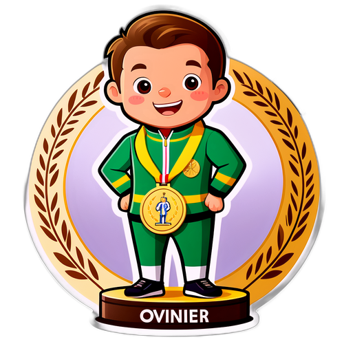 Oliver Bearman auf dem Siegerpodest