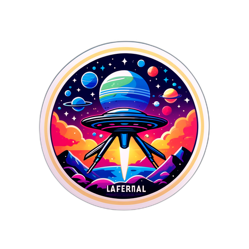 Scena Cosmica di Ricerca Extraterrestre