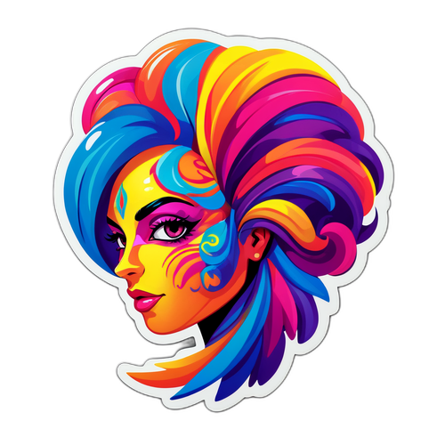 Calcomanía Colorida de Echeverri