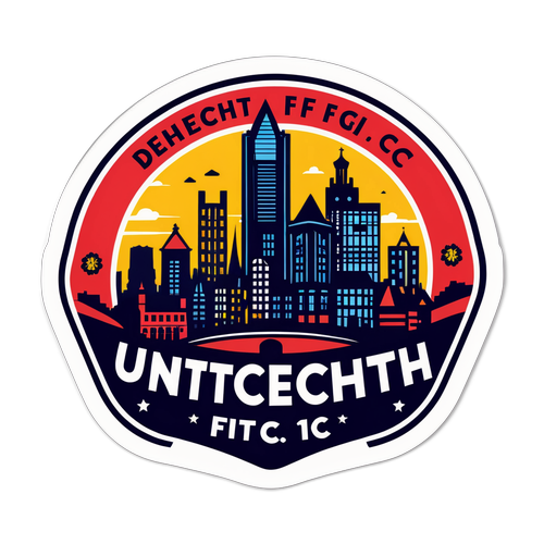 Sticker Logo Utrecht FC